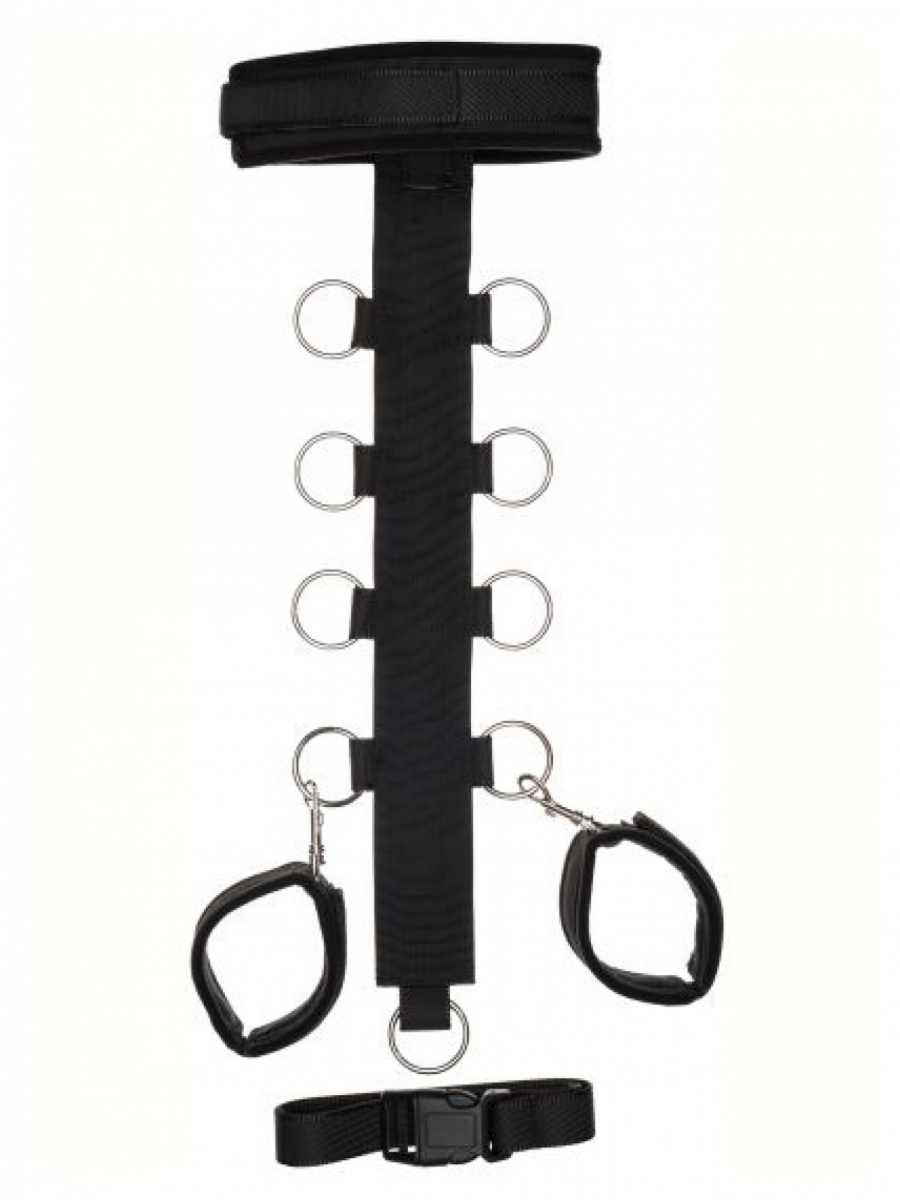 Fetish T-shape Collar and Wrist restraint AF 1051 
